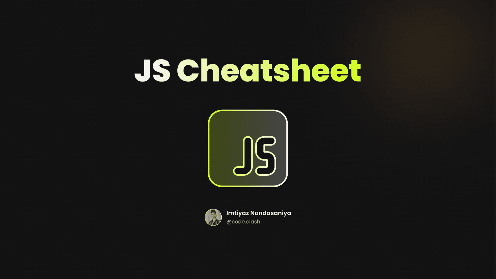 JavaScript Cheatsheet